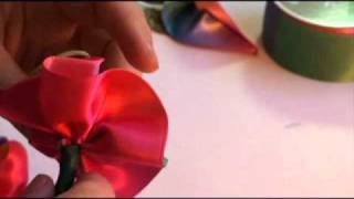 How To Add a Stem To Your Ribbon Rose [upl. by Ledarf]