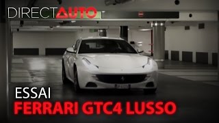 Essai  FERRARI GTC4 LUSSO [upl. by Ykcor]