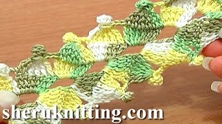 Crochet Lace Cord HOW TO CROCHET PATTERN [upl. by Schlessel]