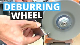 HOW TO USE THE DEBURRING WHEEL Tips and recommendations for abrading efficiently and safely [upl. by Airres]