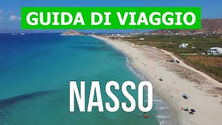 Isola di Naxos Grecia  Spiagge viaggio luoghi natura attrazioni  Video 4k  Naxos cosa vedere [upl. by Sirak]