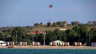 Entramos en el territorio cubano ocupado por Guantánamo [upl. by Lraep]