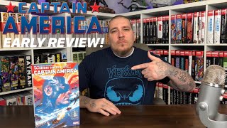 CAPTAIN AMERICA OHC by TaNehisi Coats EARLY REVIEW  MARVEL COMICS [upl. by Aseefan310]