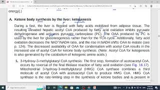 277 ketone body alternative fuel for cell ketone body synthesis1 [upl. by Nahtanaj]