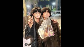 taekook fanart taekook taekookforeverfanart please subscribe my channel [upl. by Bringhurst830]