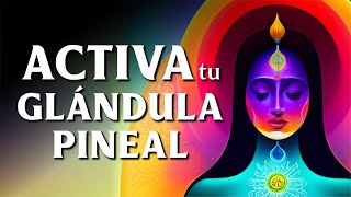 SIGUE MI VOZ y ACTIVA TU GLÁNDULA PINEAL  Meditación de apertura Tercer ojo [upl. by Bonney510]