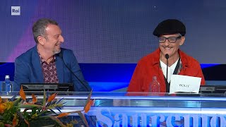 Fiorello quotStasera sarà lultima volta degli Amarello sul palcoquot  Festival di Sanremo 10022024 [upl. by Eladnar]