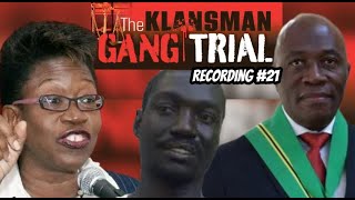 Klansman GANG TRIAL  recording 21 of the klansman gang trial held in Jamaica high court [upl. by Nav159]