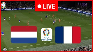 🔴En Direct  PaysBas vs France  EURO 2024  Match en direct aujourdhui [upl. by Aivatra]