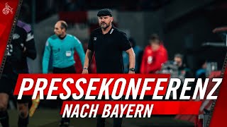 BAUMGART quotWir wollten die Müdigkeit ausnutzenquot  PK nach Bayern  1 FC Köln  Bundesliga [upl. by Nomrac313]