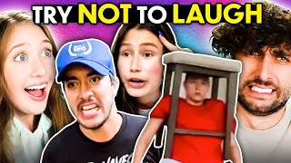 Try Not To Laugh  TikTok Comedians Jessvalortiz Durafest2 Tiffany Chen  React [upl. by Mercorr105]