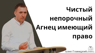 quotЧистый непорочный Агнец имеющий правоquot  Алик Главацкий Gebetshaus Minden [upl. by Yendor]