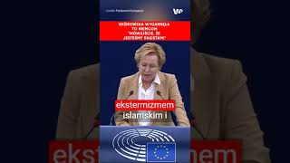 Wiśniewska w Europarlamencie wygarnęła Niemcom podrzucanie migrantów do Polski [upl. by Trbor]