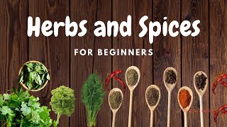 Herbs and Spices for Beginners  How to use Herbs and Spices  Vil and Zoes Galley [upl. by Nosilla]