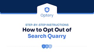 How to Opt Out of Search Quarry  Step by Step Instructions [upl. by Conrad]