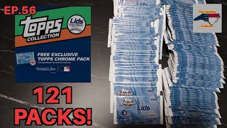 121 Packs Of 2023 Topps Chrome Lids x Mitchell And Ness Cards  Ep56 [upl. by Neiviv]