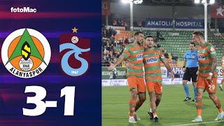 Alanyaspor 31 Trabzonspor  Maç Özeti  Önemli Kareler [upl. by Fransen]