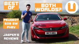 Peugeot 508 SW PlugIn Hybrid Review  Better Than A VW Passat GTE [upl. by Nortad]