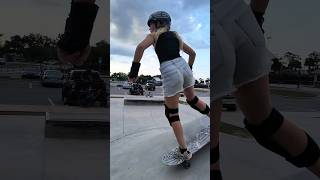 Local Girls Ripping Florida Skatepark 2024 [upl. by Trinatte]