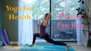 Yoga Sequence Targetting Plantar Fasciitis [upl. by Graubert]