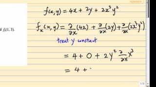 Example 2 on Partial Differentiation [upl. by Mina]