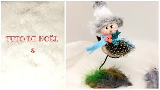 8TUTO DE NOËL  OISEAU DE NOEL CALENDRIER [upl. by Yand965]