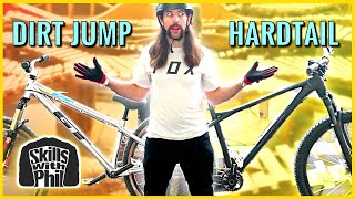 Hardtail vs Dirt Jump MTB at Rays Indoor Mountain Bike Park [upl. by Shute]