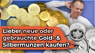 Lieber neue oder gebrauchte Gold und Silbermünzen kaufen [upl. by Kcirderfla]