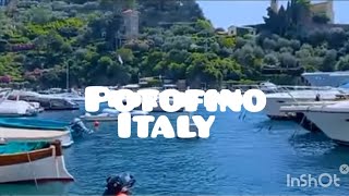 portofino Italy beautiful village seemon vloger Italy [upl. by Etteoj]