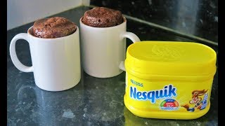 Recette 145  Nesquik Mug Cake [upl. by Howund]