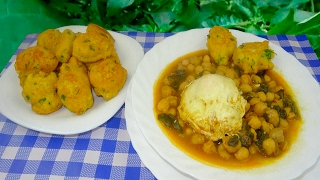 POTAJE DE GARBANZOS CON ESPINACAS POTAJE DE VIGILIA  RECETA FÁCIL [upl. by Nial]