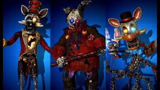 UNLOCKING CLOWNTRAP MAGIC MANGLE AND RING FOXY  FNaF AR Special Delivery [upl. by Aurthur639]