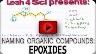 Naming Epoxides and Oxiranes using IUPAC Nomenclature [upl. by Adnomar]