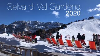 2021  Selva di Val Gardena  Sella Ronda  Wolkenstein  Marmolada  Dolomiti Superski [upl. by Aneelahs]