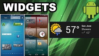 Como colocar Widgets no Celular Android [upl. by Deena76]