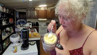 Fruit sorbet with Ninja Creami First use and review The easiest and simplest recipe [upl. by Shari46]