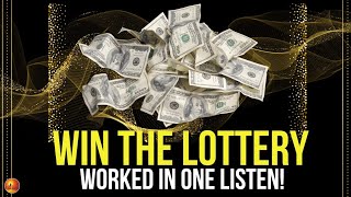 WIN THE LOTTERY Sleep Subliminal With Rain Sounds [upl. by Nate]