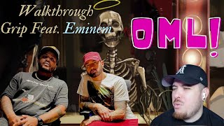 Former Eminem Fan Reacts  Grip Feat Eminem  Walkthrough reaction [upl. by German222]