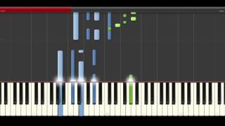 J Cole No Role Modelz piano midi tutorial sheet partitura cover transcription [upl. by Langille935]