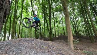 Bickerstaffe bike trails UK 2023 [upl. by Yentuoc760]