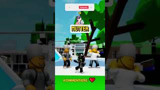 ICH HABE MICH FÜR EINEN TAG IN MEINEN BRUDER VERWANDELT 😢 roblox [upl. by Revorg]