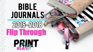 Bible Journal Flip Through [upl. by Ahkihs]