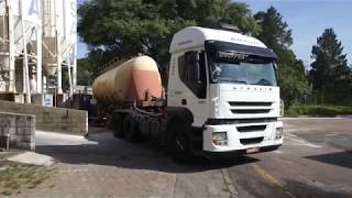 Handling hydrated lime in water treatment plant [upl. by Resee270]