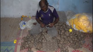 Process of Making Rubber Balls in Factory [upl. by Idnem169]