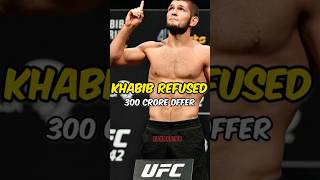 Khabib REFUSED 300 Crore ₹ to Fight again in UFC [upl. by Renate942]