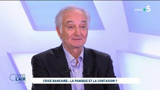 Jacques Attali  Crise bancaire  la panique et la contagion  cdanslair linvité 16032023 [upl. by Llecrep795]