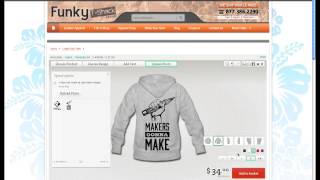 How Create Custom TShirts Using Your Own Artwork Online [upl. by Corty874]