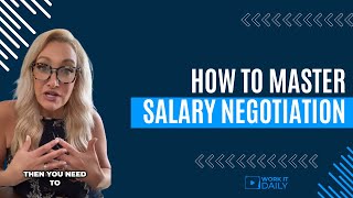 How to Master Salary Negotiation 💼💰 [upl. by Ivana323]