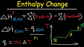 Enthalpy Change of Reaction amp Formation  Thermochemistry amp Calorimetry Practice Problems [upl. by Ardnat]