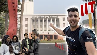 Visiting IIT Kharagpur Freshers Hostel amp Spicy Questions [upl. by Middendorf966]